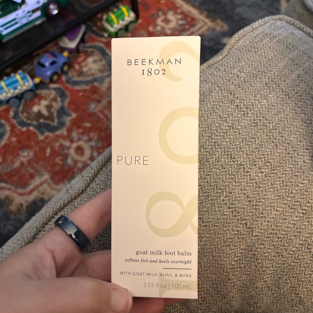 Beekman 1802 Pure Goat Milk Foot Balm - Cream and Gold